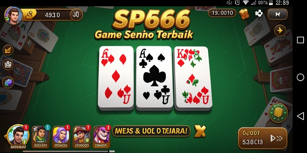 Tampilan gameplay SP666 yang mengesankan dalam permainan Domino.