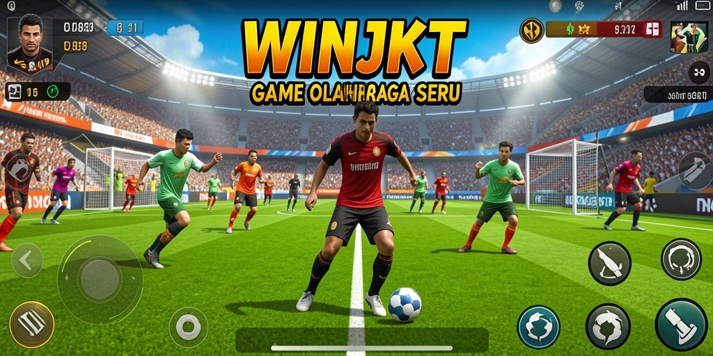 Gameplay seru dan kompetitif dalam WINJKT.